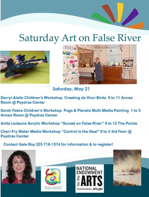 Saturday Art on False River