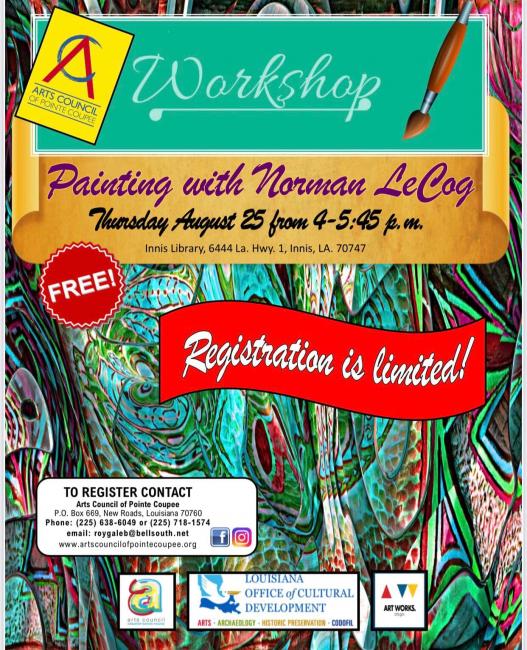 Painting with Norman LeCoq