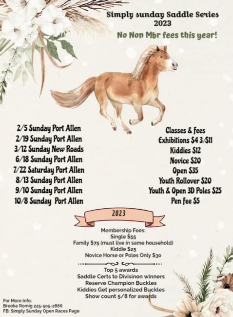 Simply Sunday Barrel Race