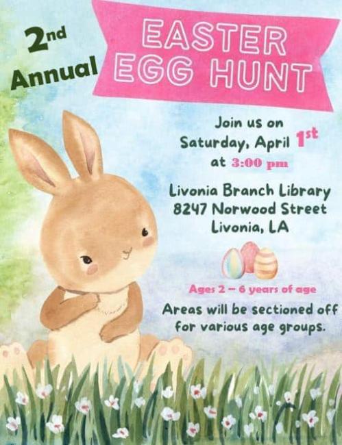 library egg hunt