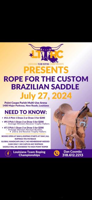 Rope for the Brazilian Saddle 