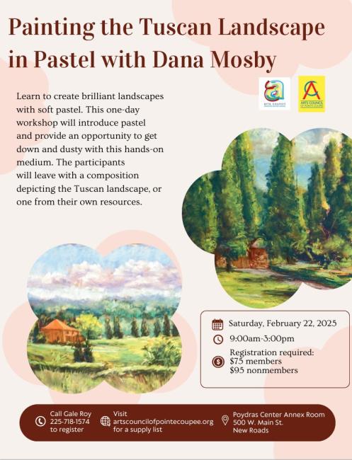 Painting the Tuscan Landscape with Dana Mosby