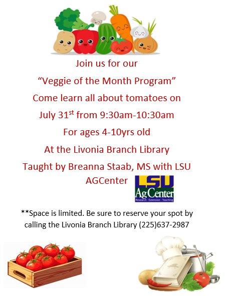 Veggie of the Month Program